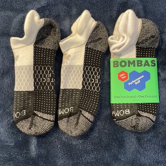 Bombas Underwear & Socks 2 Pairs Of Bombas Mens Golf Ankle Socks